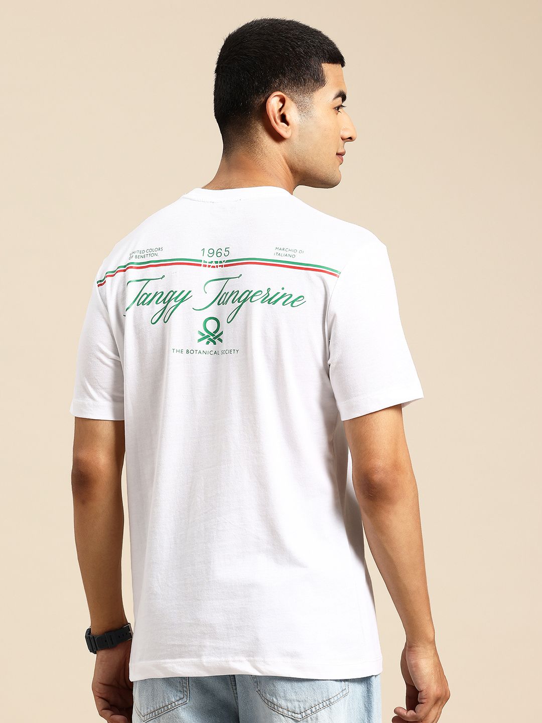 United Colors of Benetton Typography Printed T-shirt
