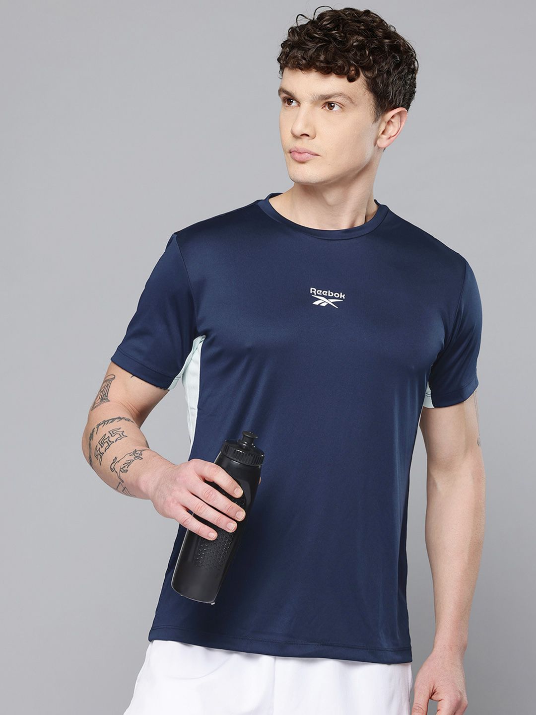 Reebok Brand Logo Detail Speedwick Training T-shirt