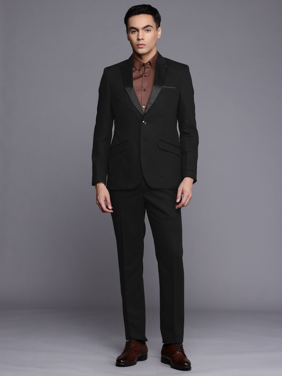 Raymond Raymond Notched Lapel Single Breasted 2 Piece Suits