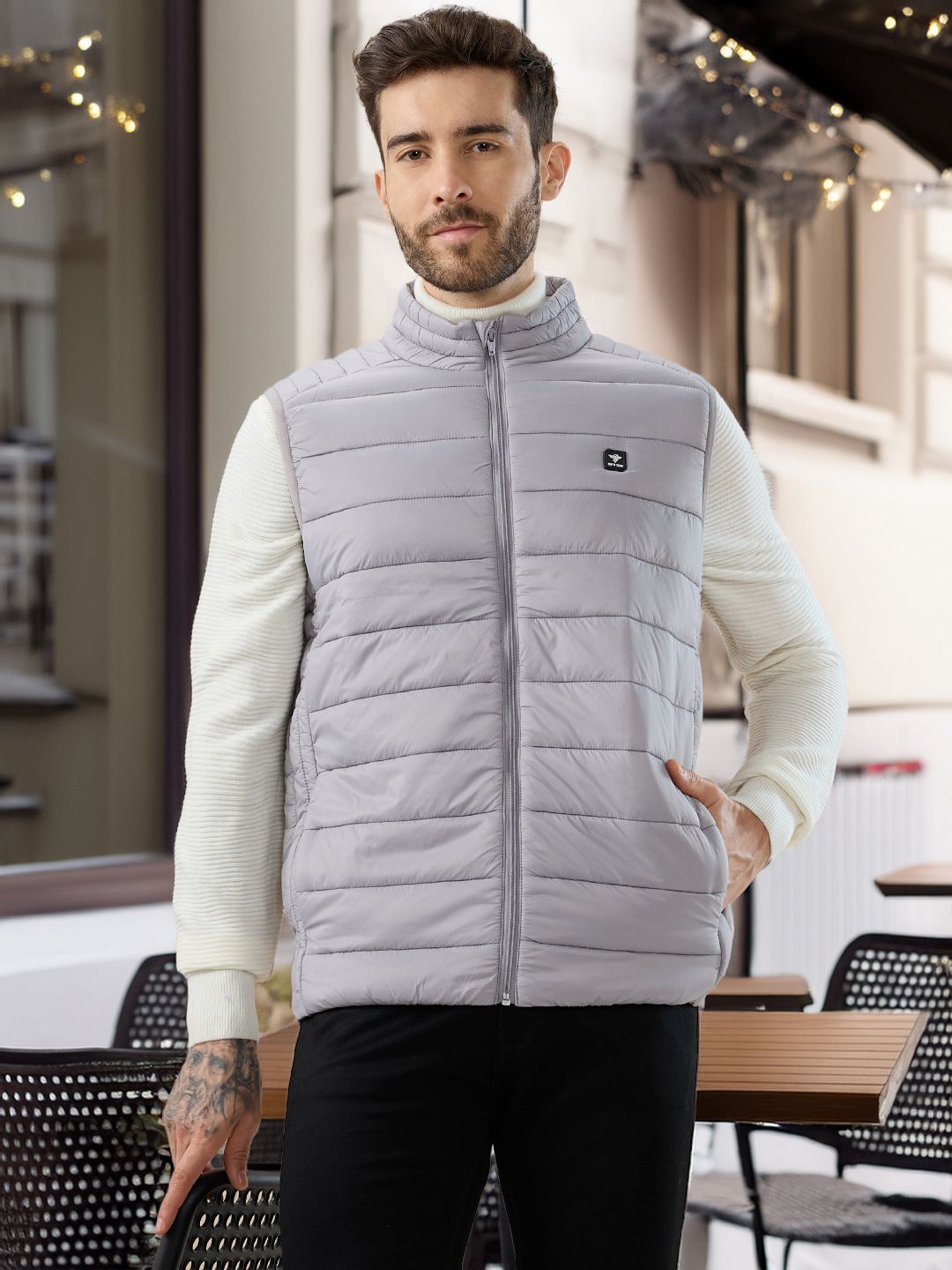 Status Quo Men Lightweight Puffer Jacket