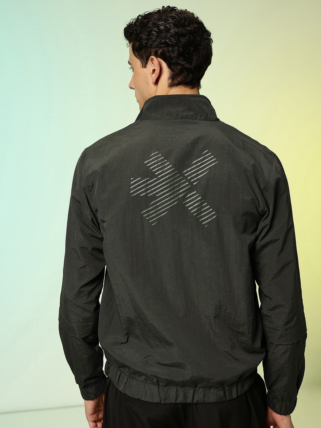 HRX by Hrithik Roshan Brand Logo Printed Training Sporty Jacket