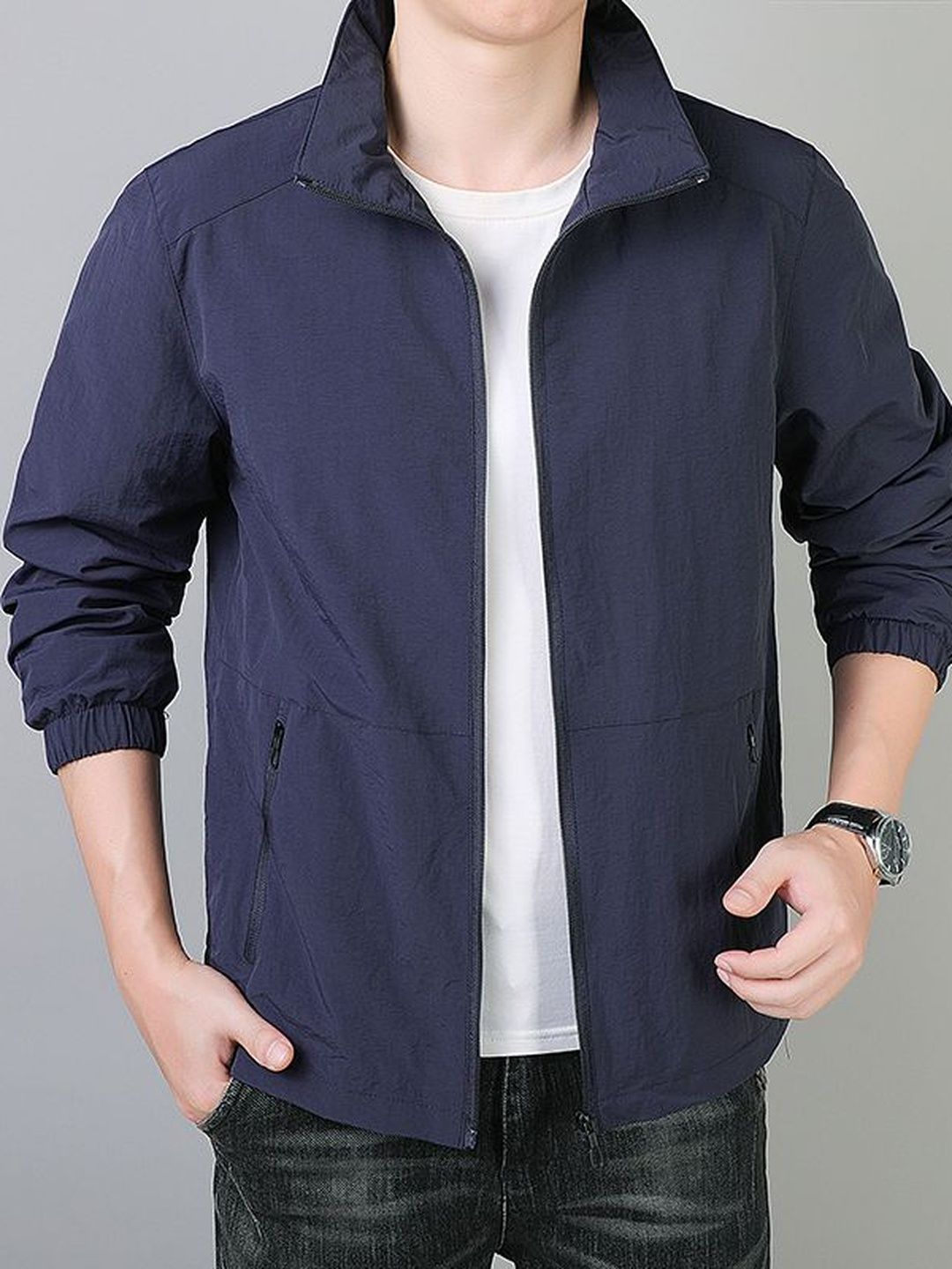 StyleCast x Revolte Men Open Front Jacket
