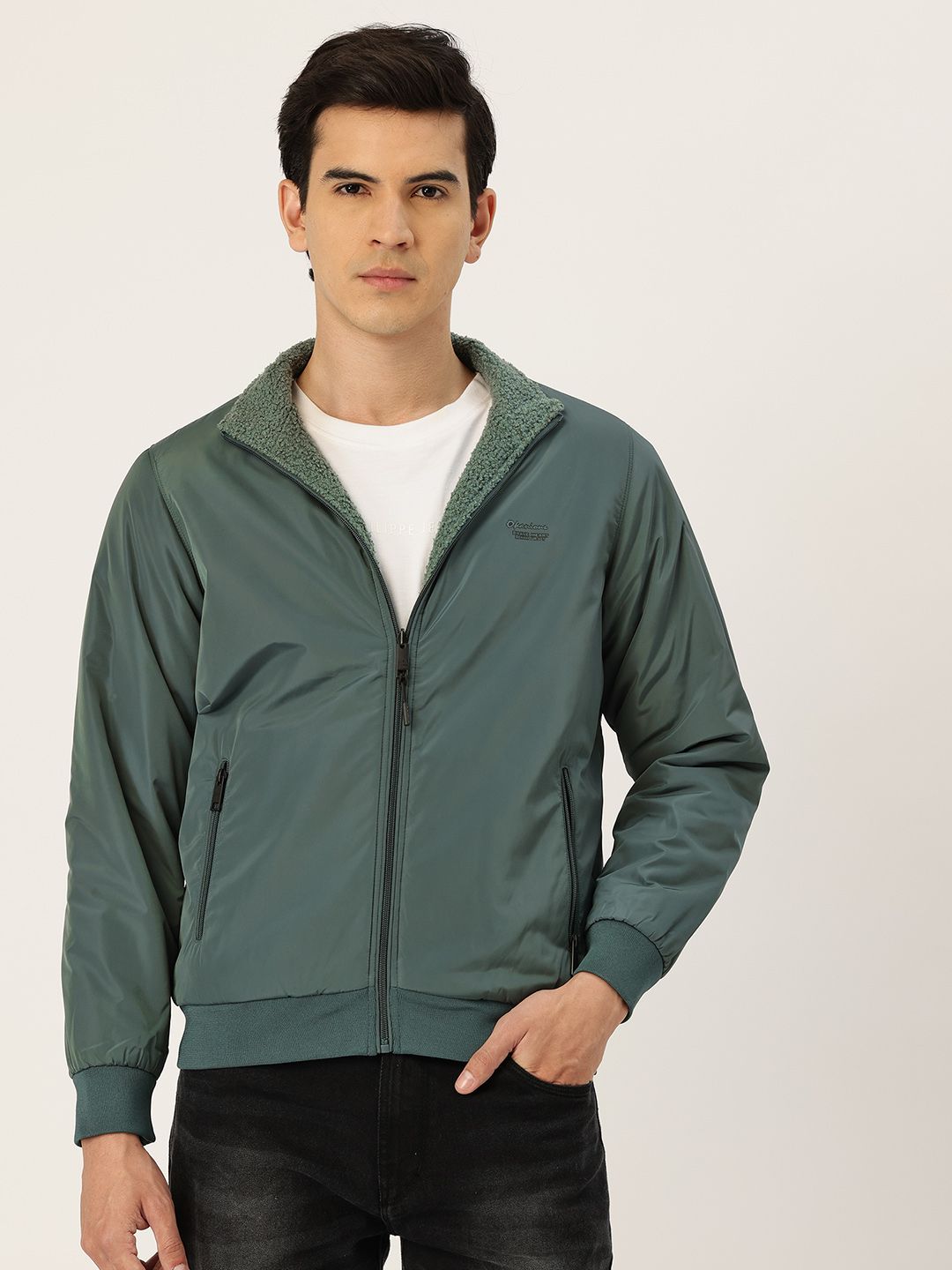 Okane Reversible Bomber Jacket