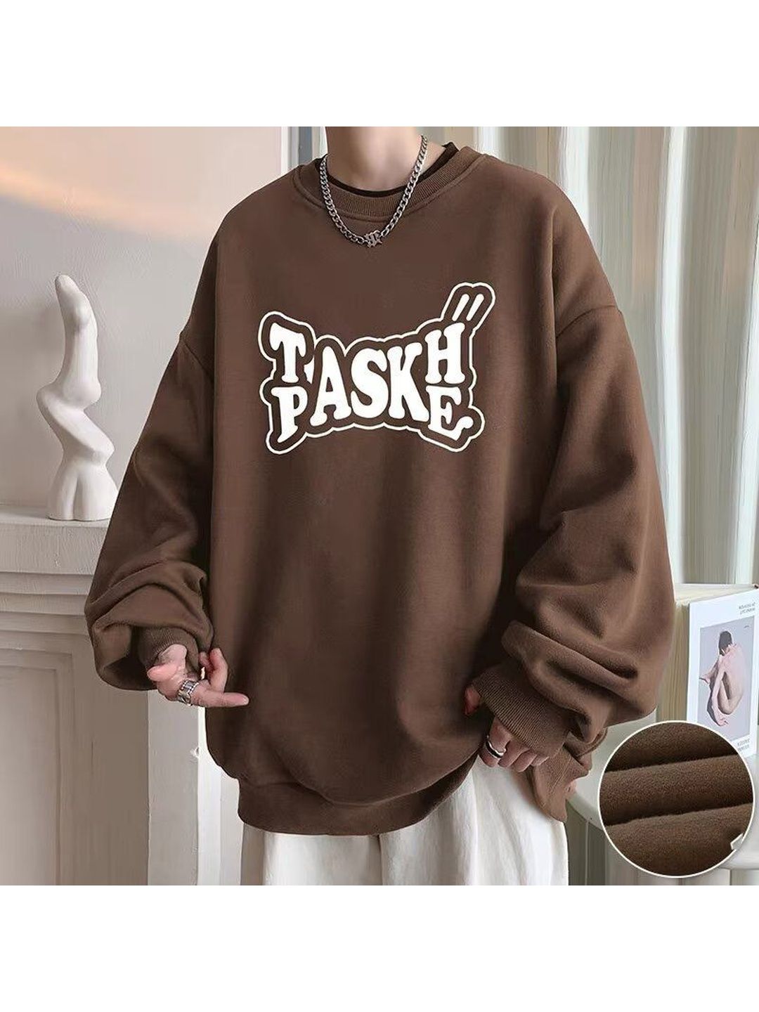 StyleCast x Revolte Men Printed Sweatshirt