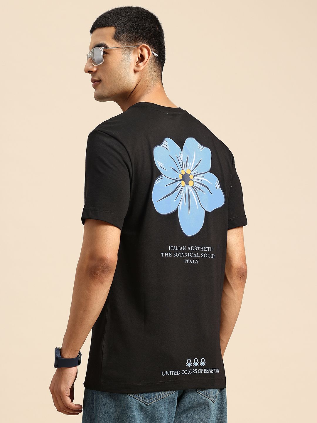 United Colors of Benetton Floral Printed T-shirt