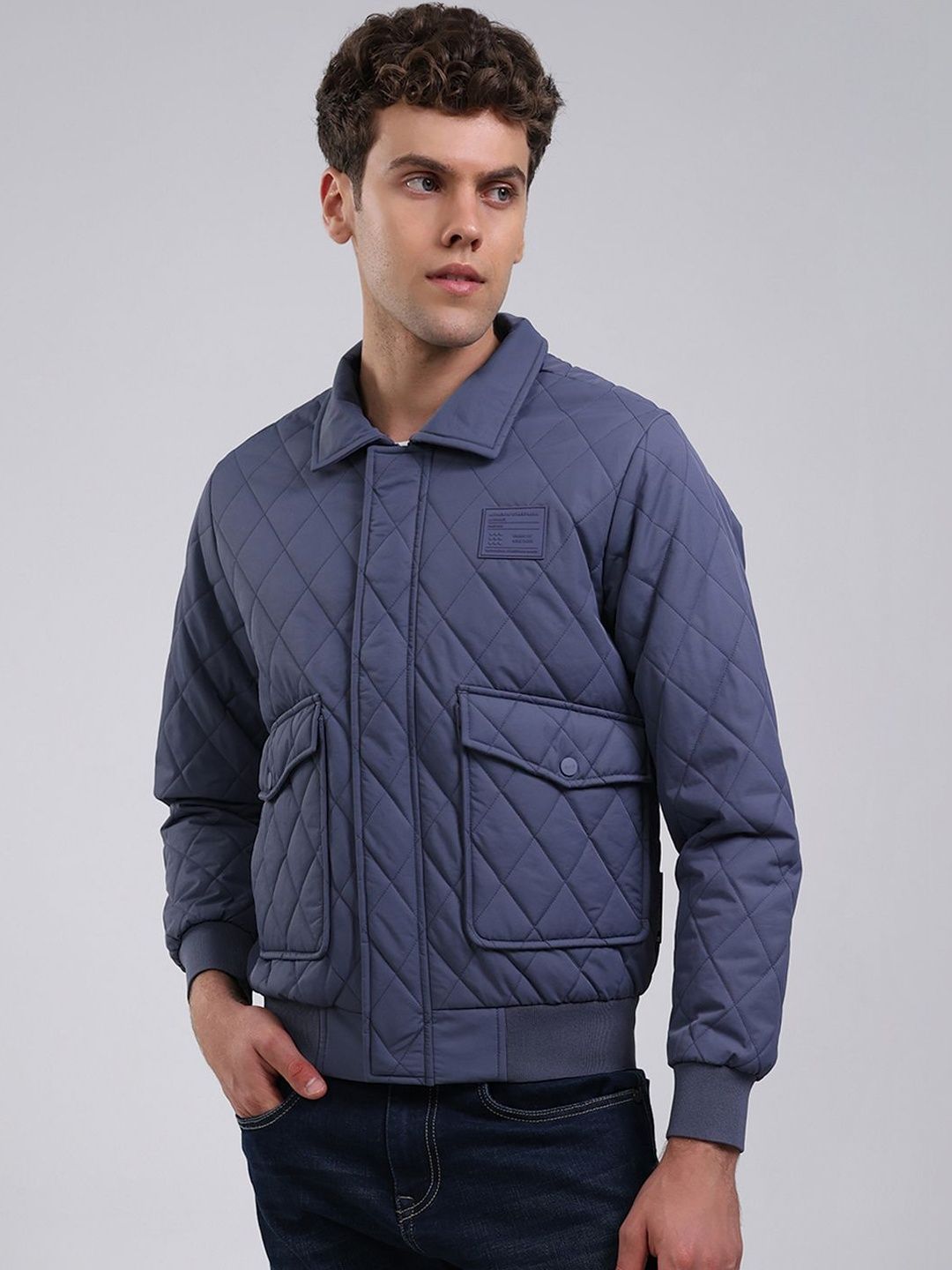 rock.it Men Lightweight Bomber Jacket