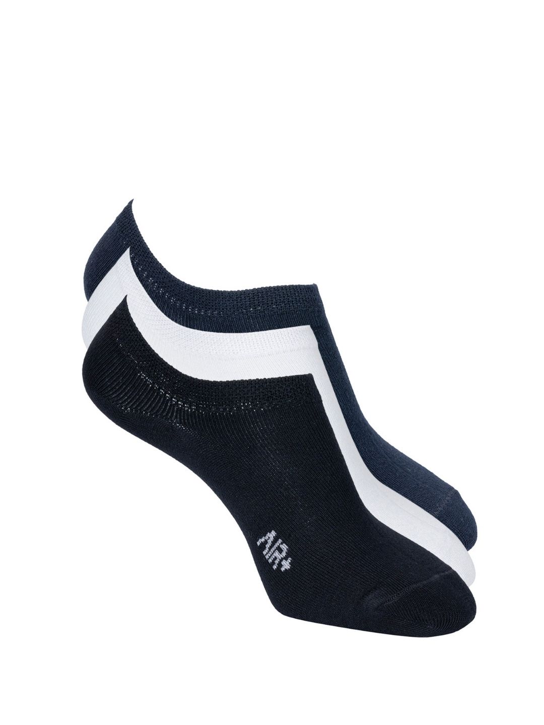 Red Tape Men Pack Of 3 Printed Detail Shoe Liner Socks