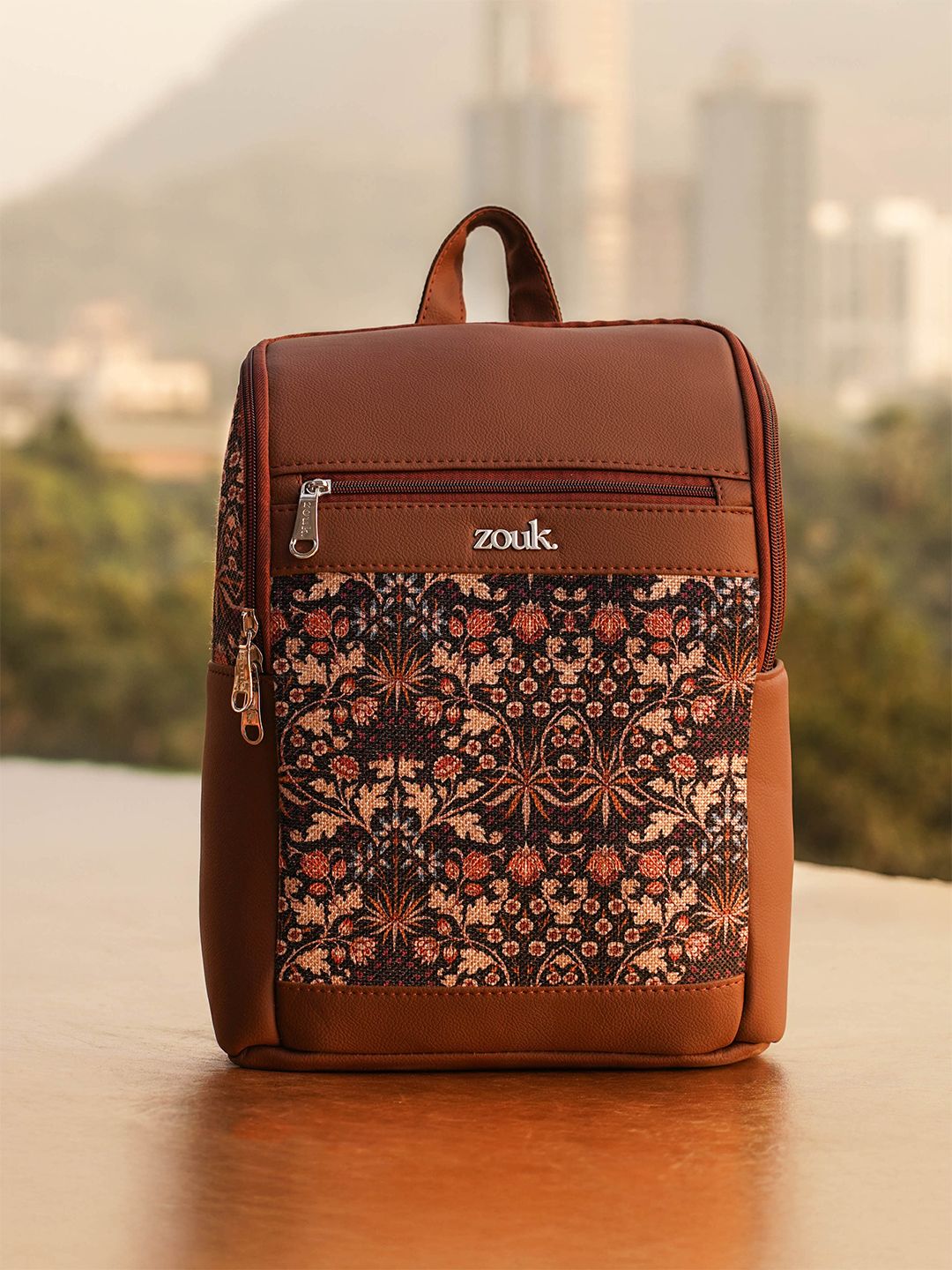 Buy ZOUK Unisex Kashmir Blooms Amalia Daypack - Backpacks for