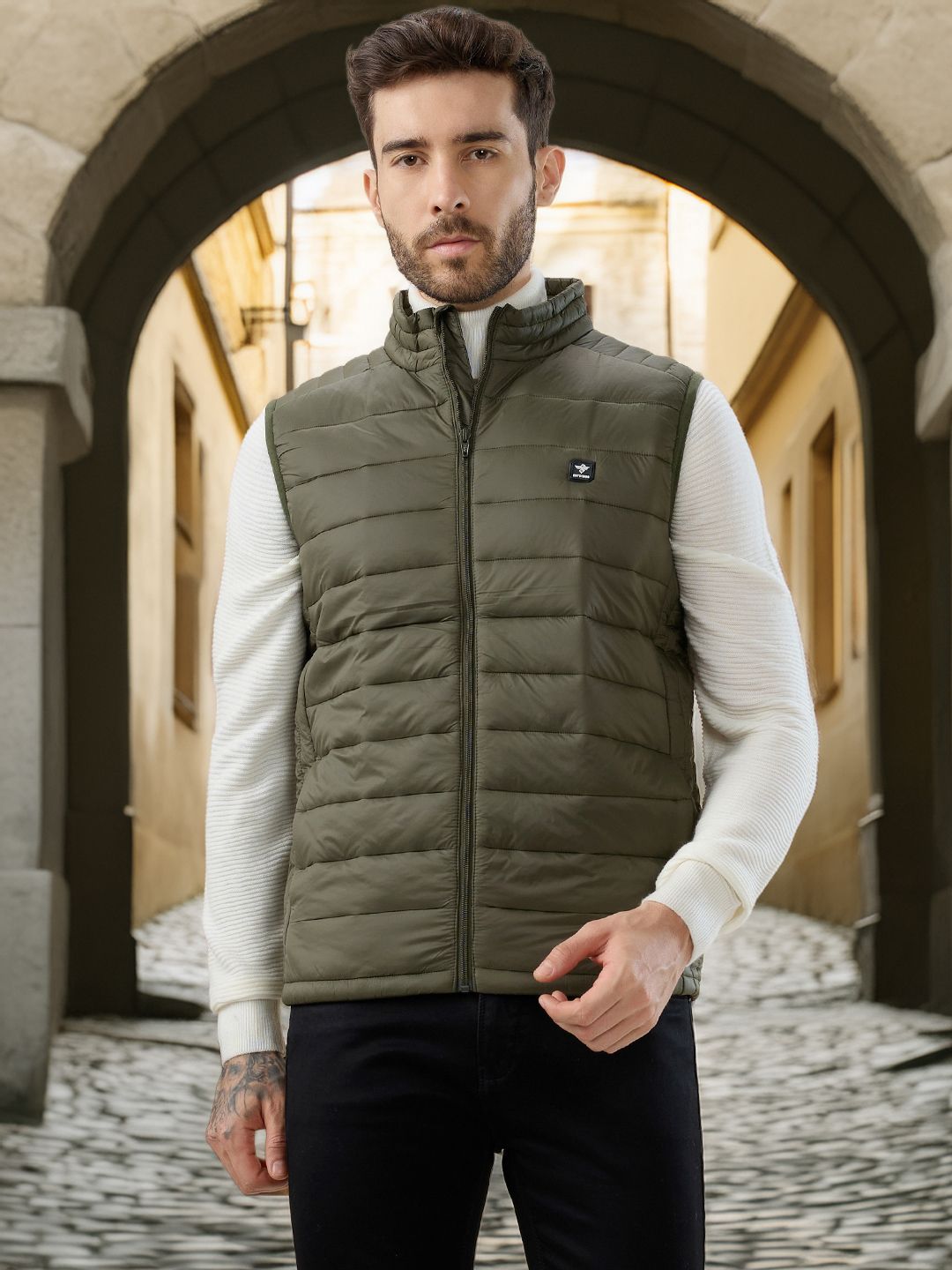Status Quo Men Lightweight Puffer Jacket