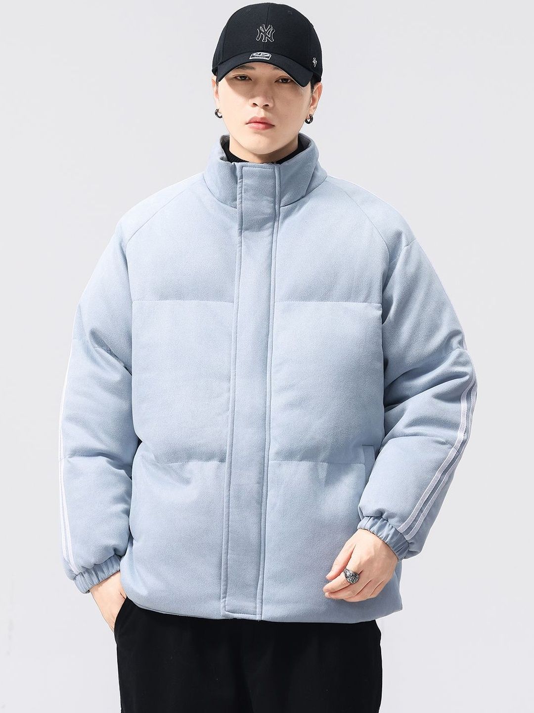Mast & Harbour Men Colourblocked Puffer Jacket
