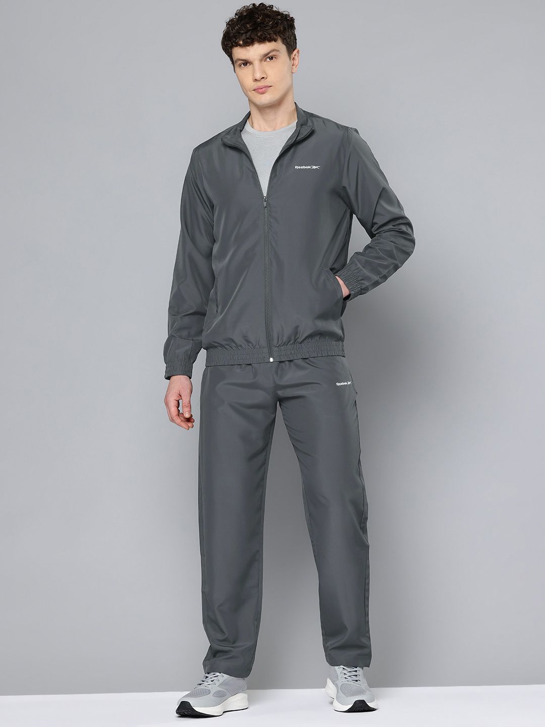 Reebok Brand Logo Detail Speedwick Training Tracksuit