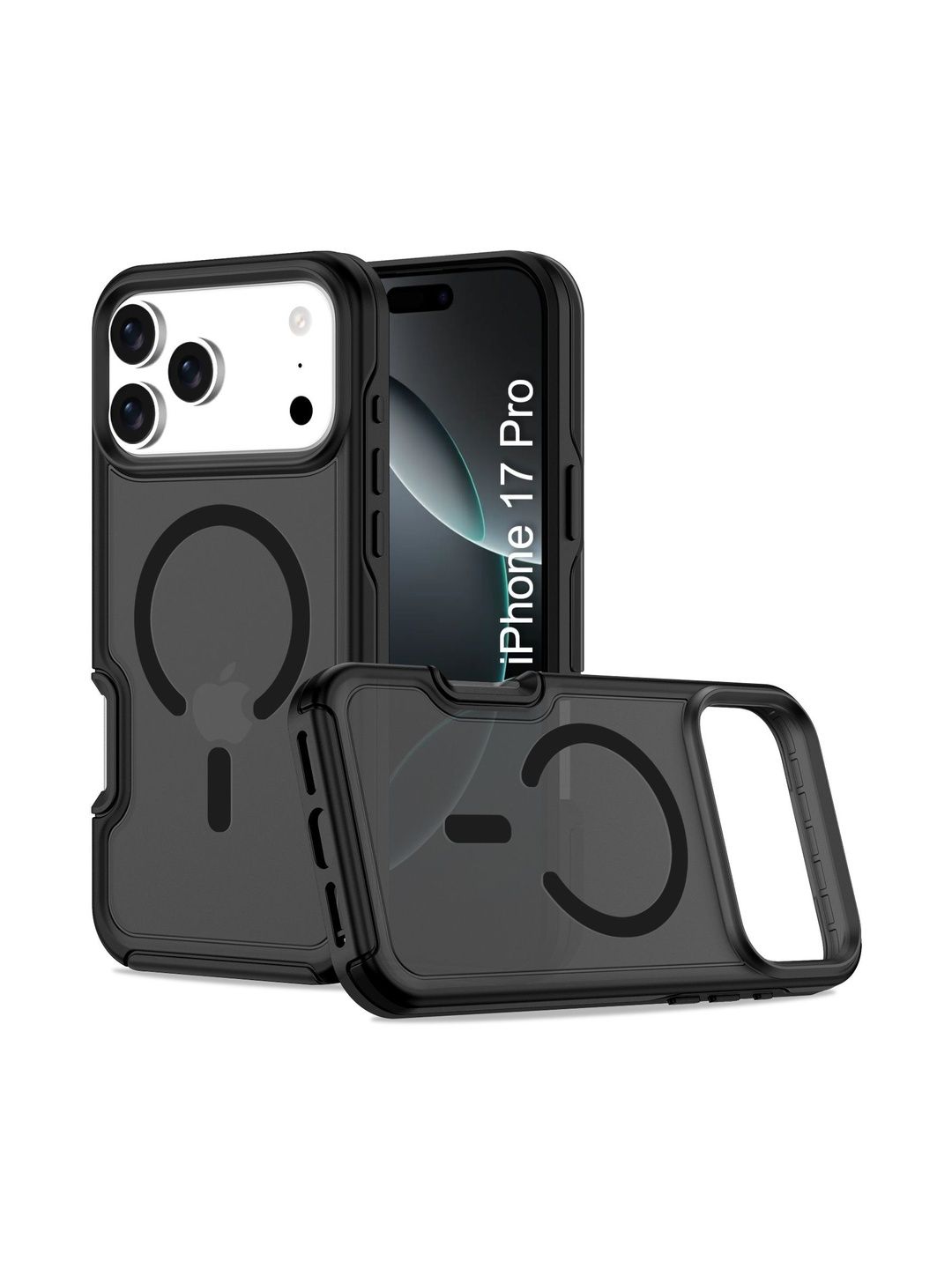 Luxury Kase Solid Printed iPhone 17 Pro Back Case Mobile Accessories