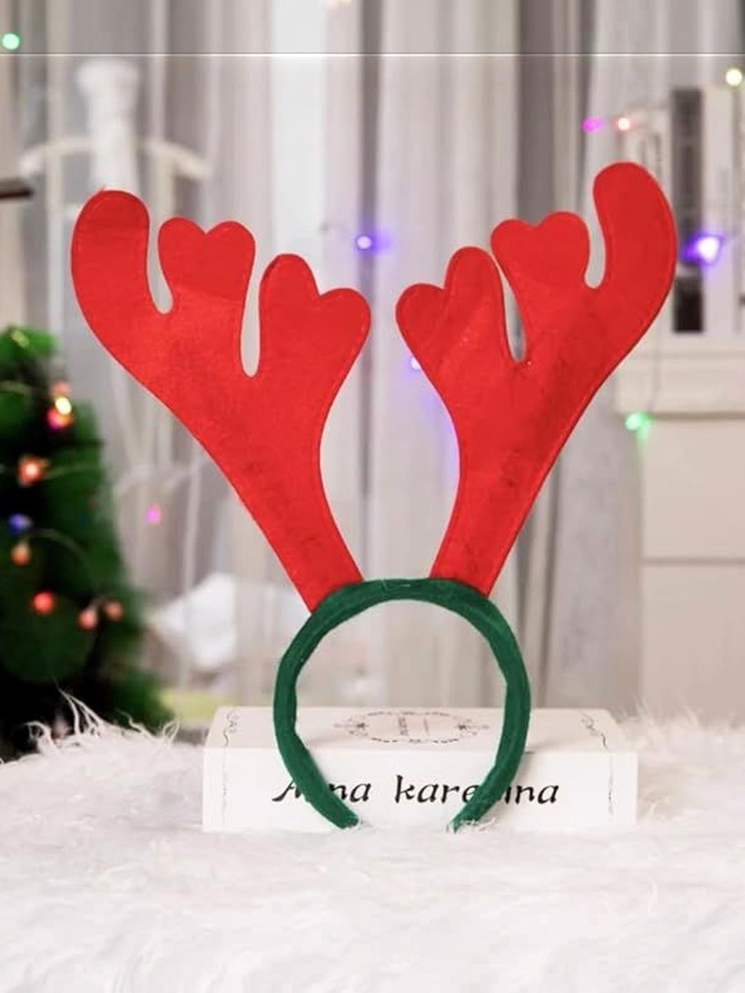 Buy Ascension Red & Green Christmas Headband Festive Decor