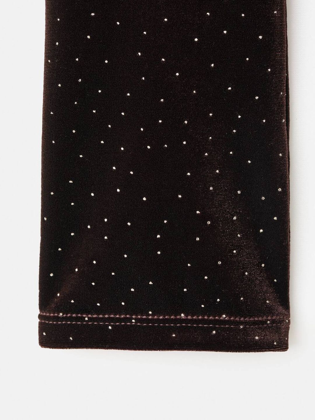 Embellished Velvet Finish One Shoulder A-Line Mini Dress