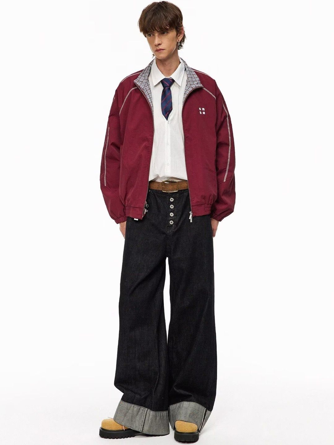 HERE&NOW Men Lightweight Bomber Jacket