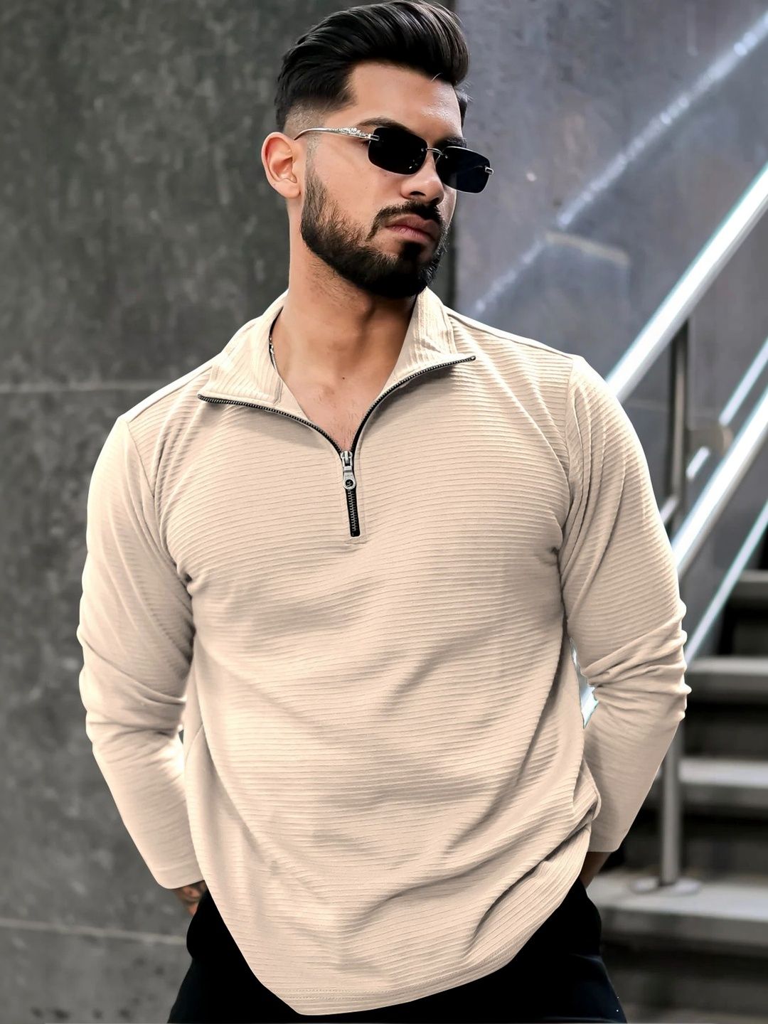 Buy HAPPY KHAJANA Men Polo Collar T-shirt - Tshirts for Men
