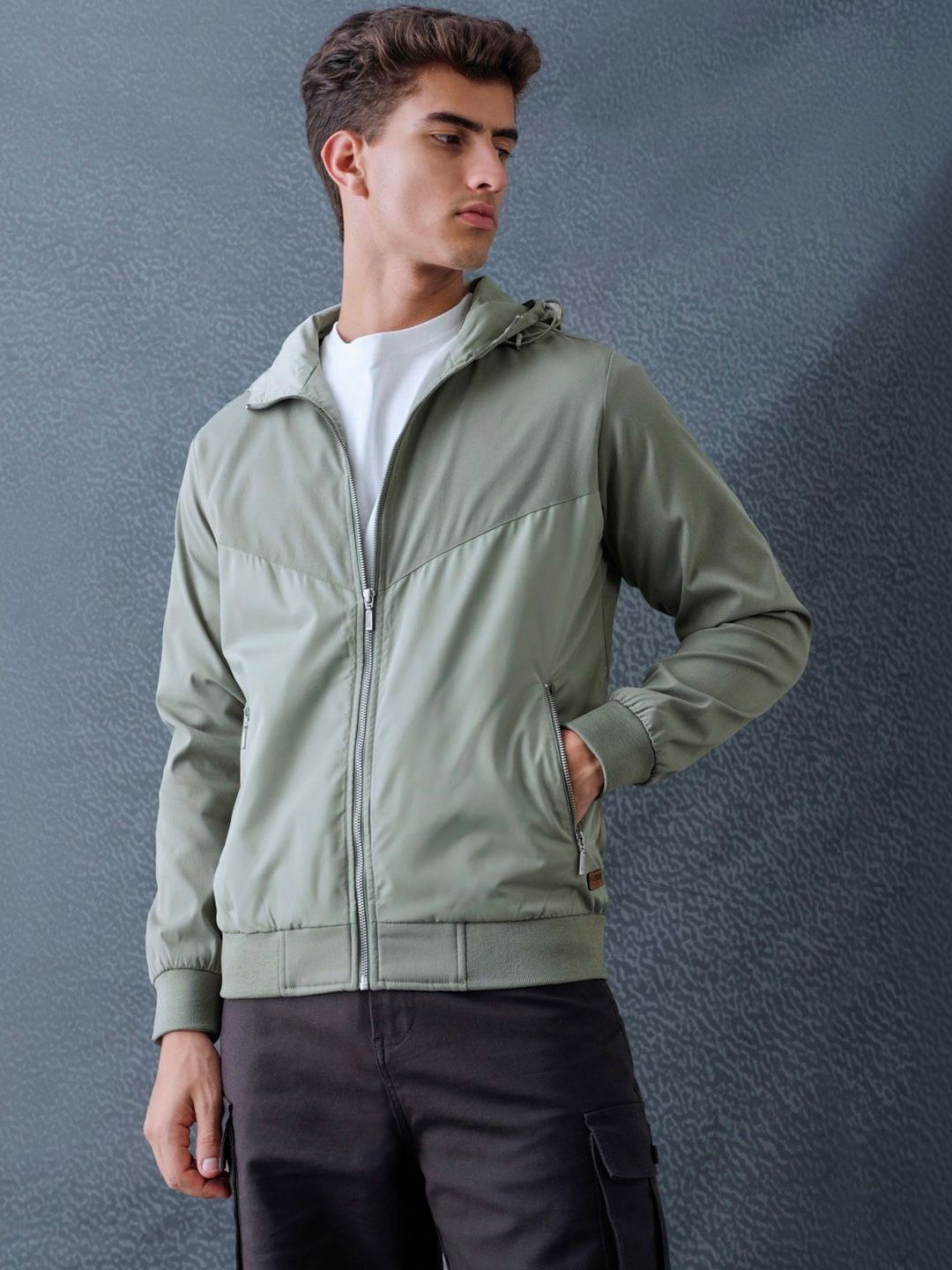 VOLTEDGE Men Bomber Jacket