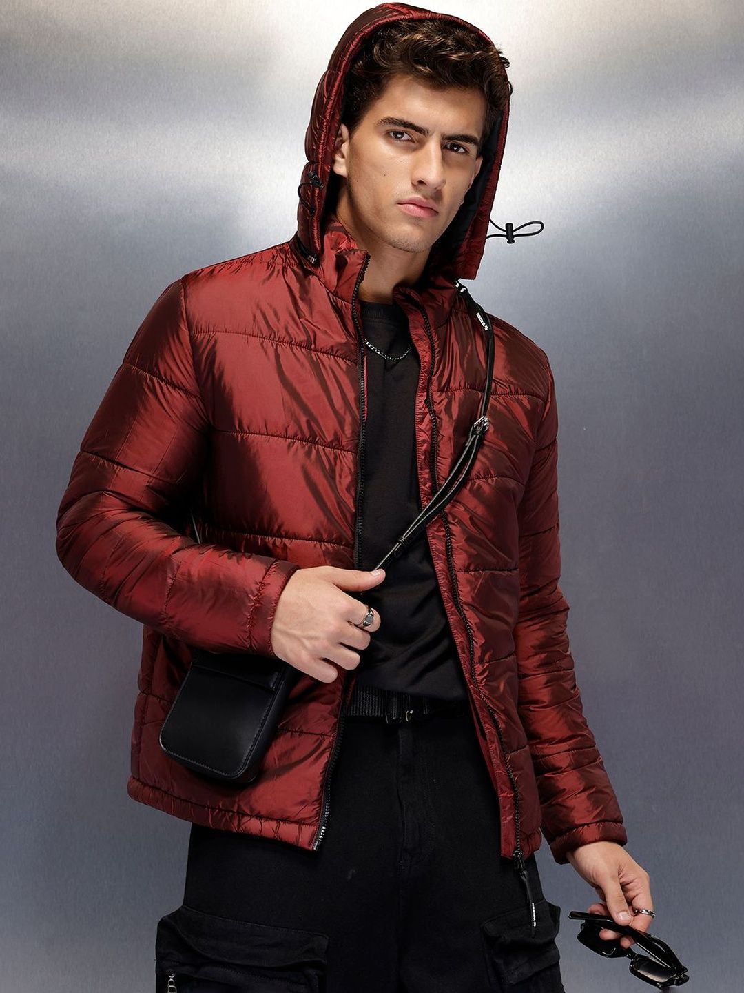 WROGN Men Lightweight Puffer Jacket