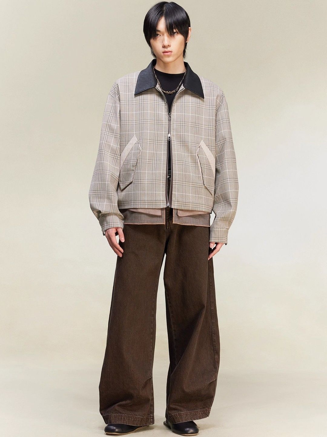 Mast & Harbour Men Checked Woven Jacket