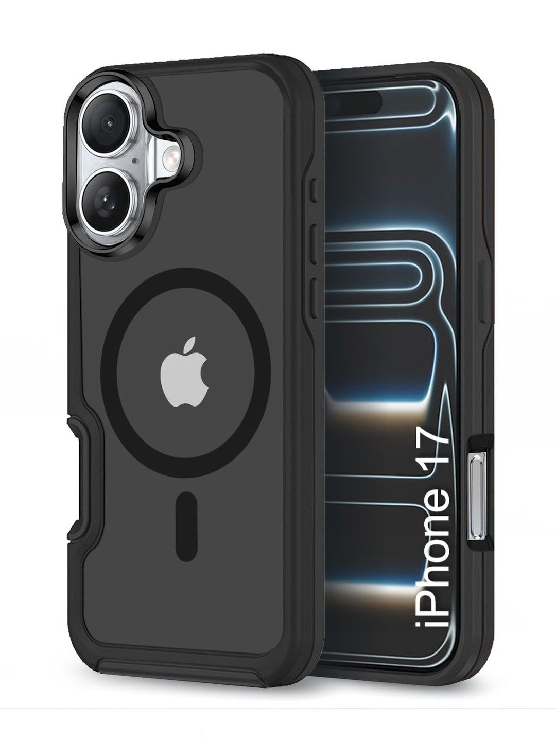 Luxury Kase Solid Printed iPhone 17 Back Case Mobile Accessories