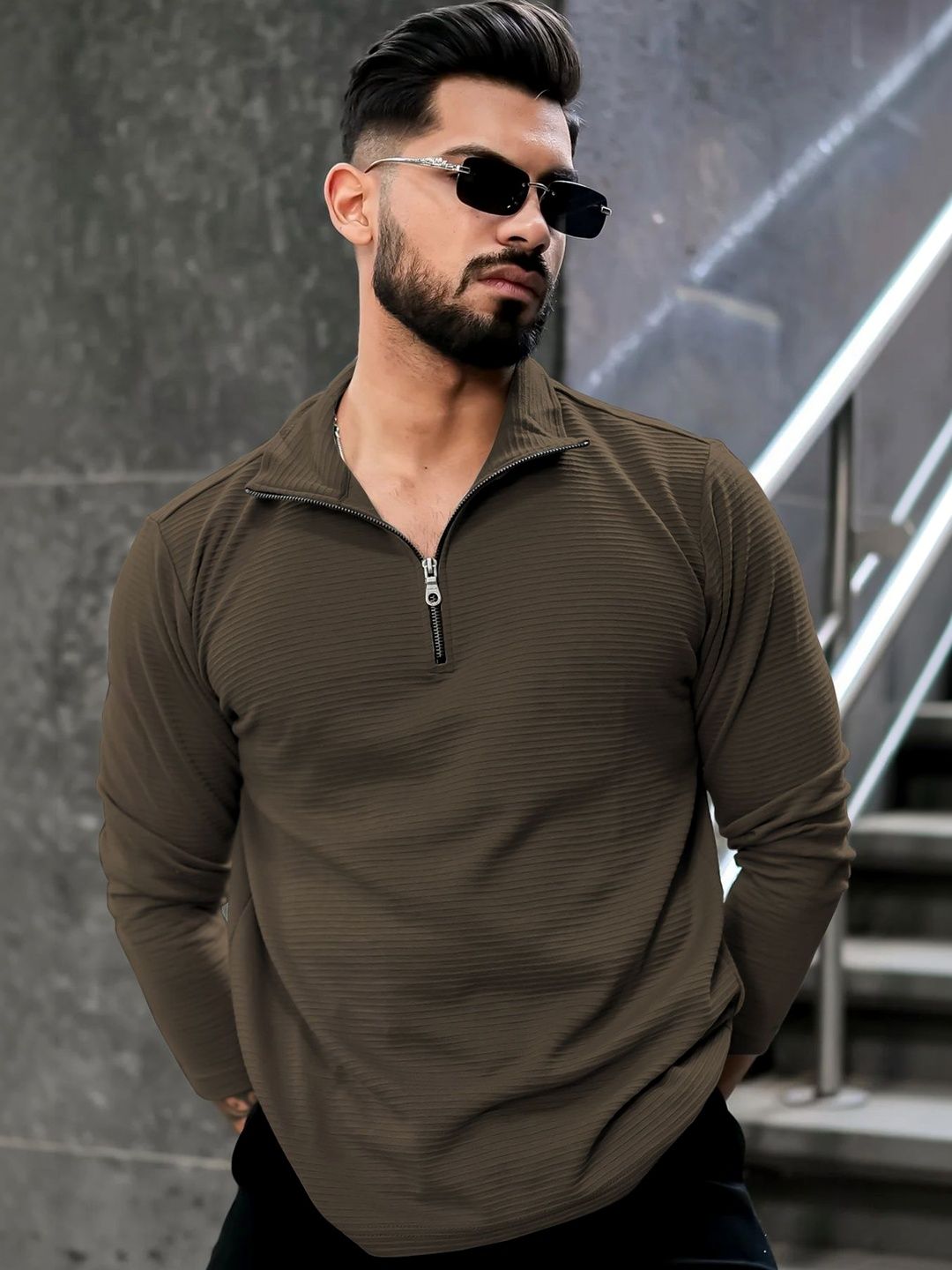 HAPPY KHAJANA HAPPY KHAJANA Men Polo Collar T-shirt