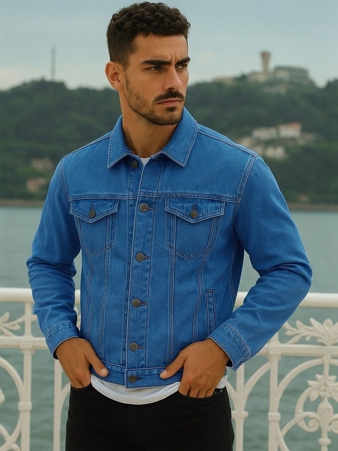 FTX Men Denim Jacket
