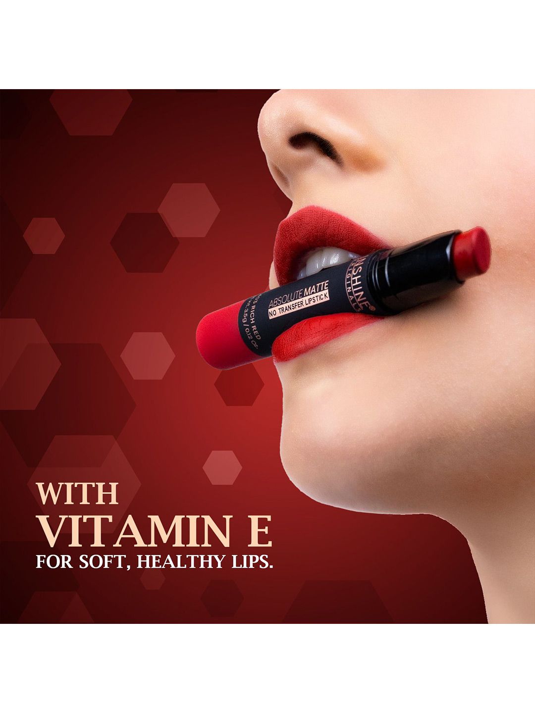 Buy Inshine Absolute Matte No Transfer Lipstick - Mauve Kiss 418
