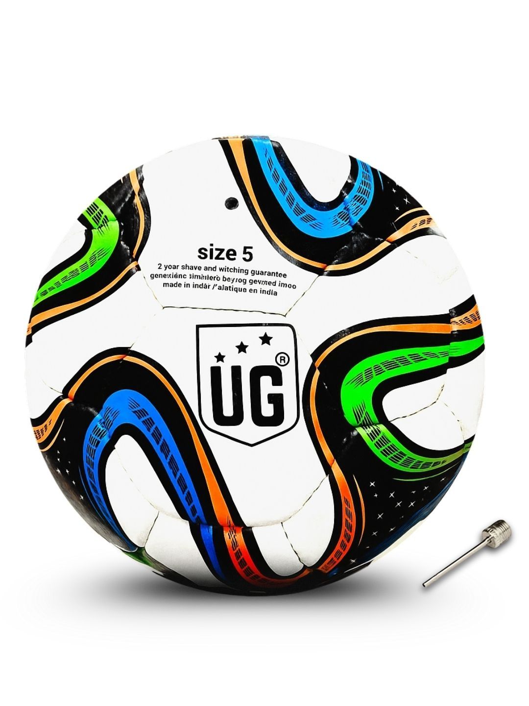 UG SPORTS Kids Printed Premium PVC Hand Stitched 32 Panels Football Size 5