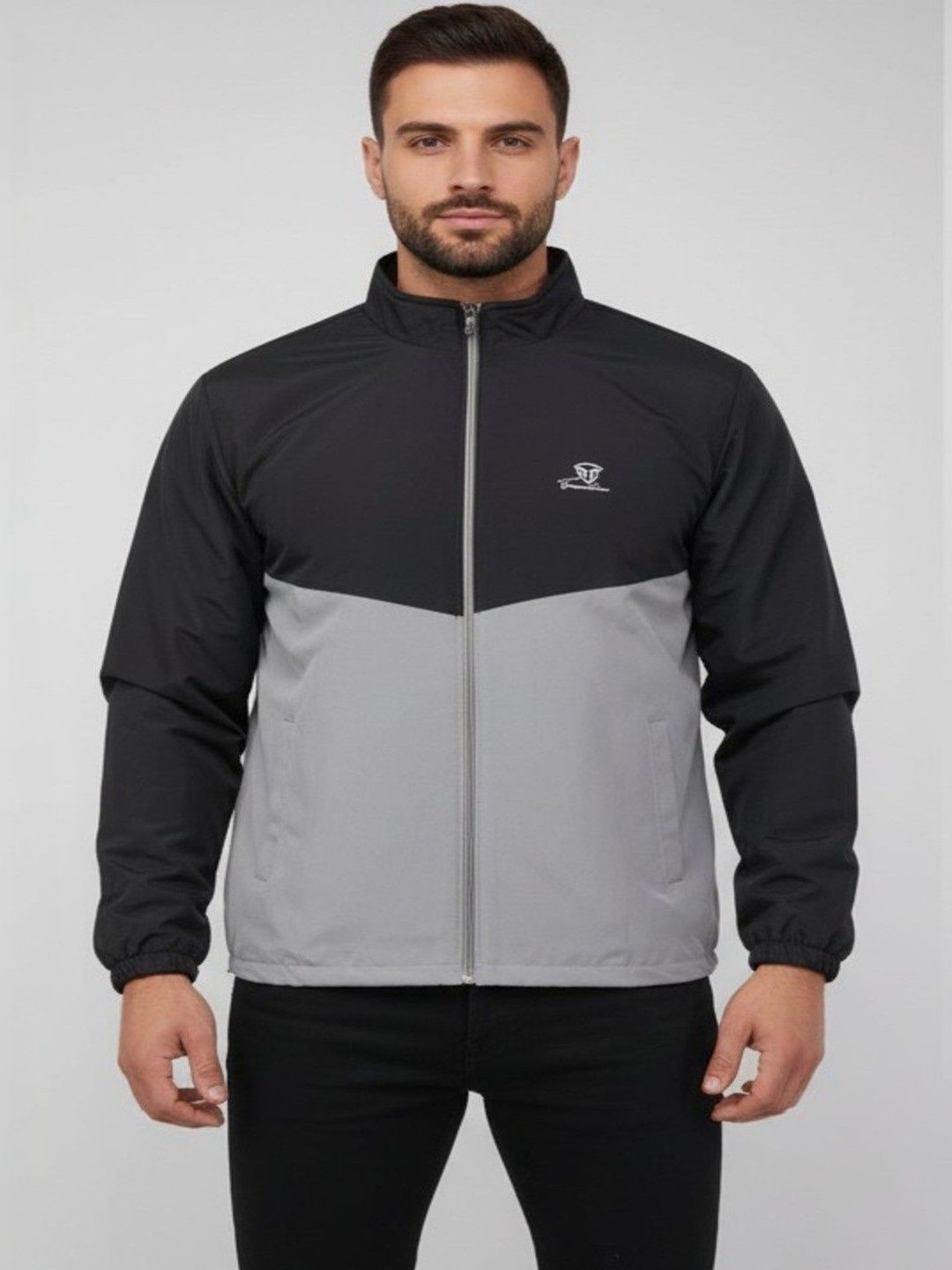 RAUSHANI FASHIONS Men Colourblocked Lightweight Sporty Jacket