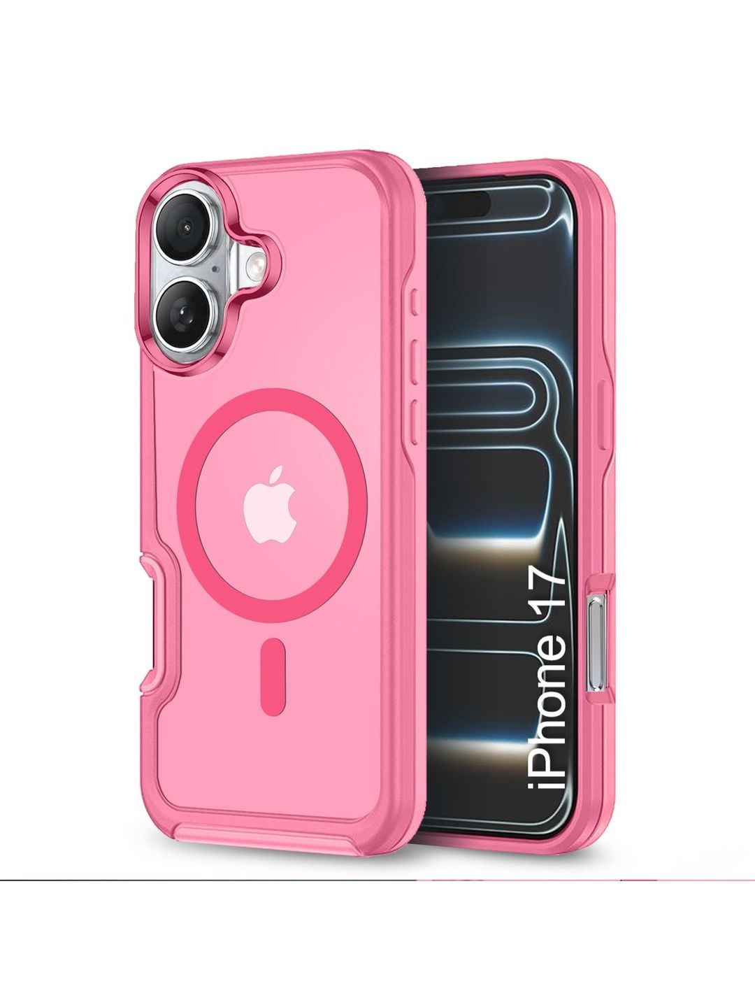 Luxury Kase Solid Printed iPhone 17 Back Case Mobile Accessories