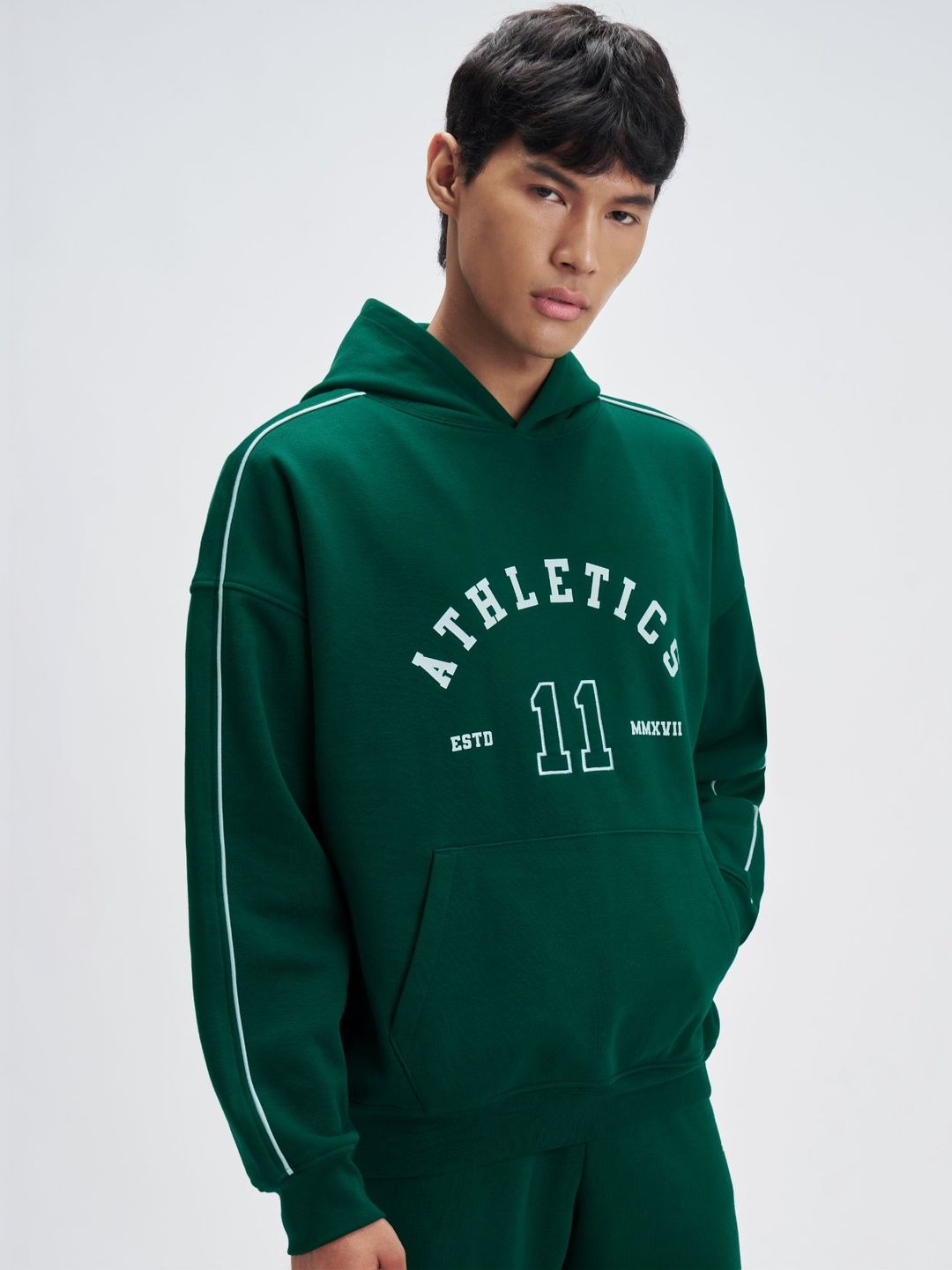 Buy XYXX Men Oversized Solid Lime Green IntelliSmooth Pulse