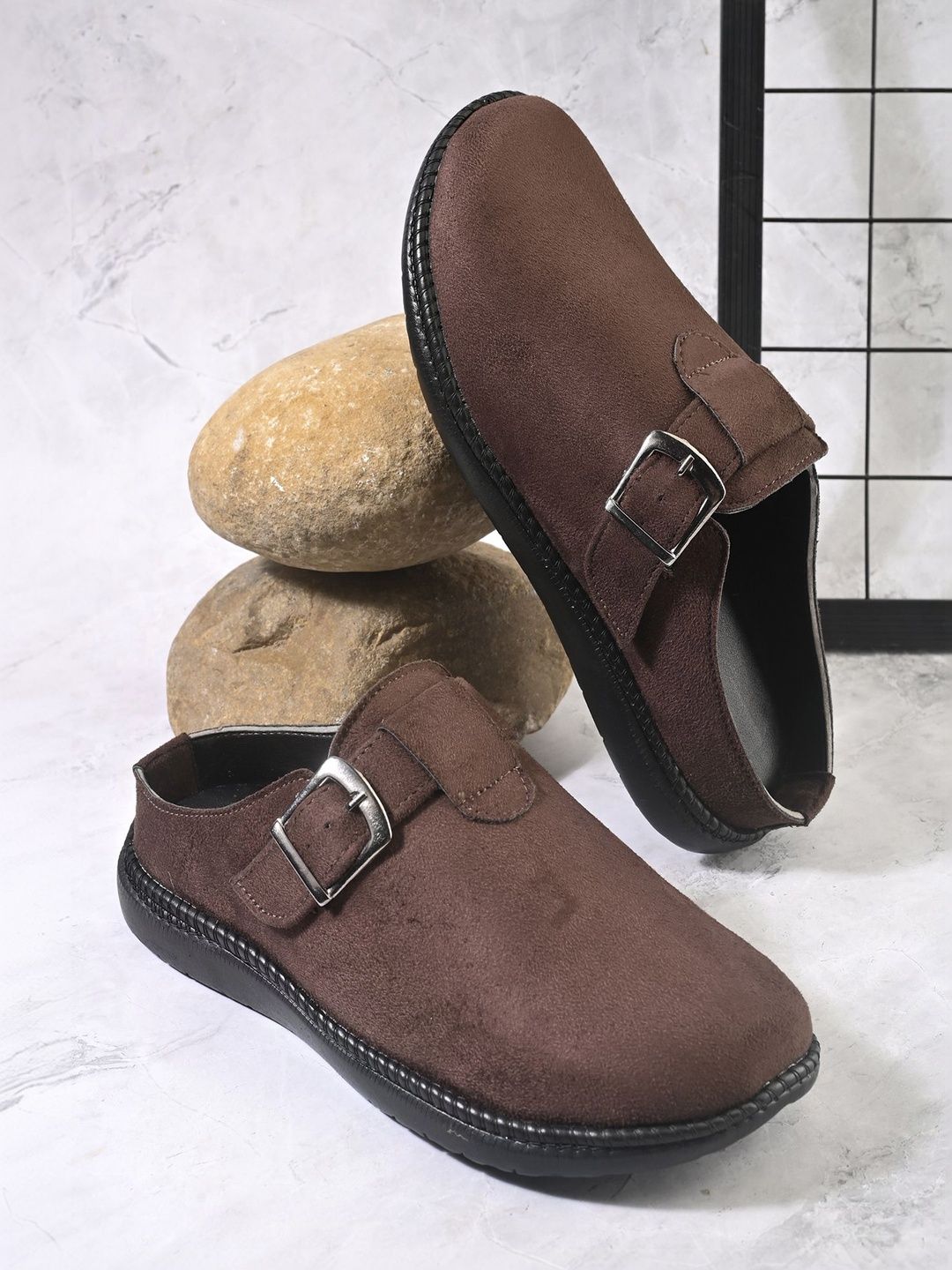 HERE&NOW Men Shoe-Style Sandals
