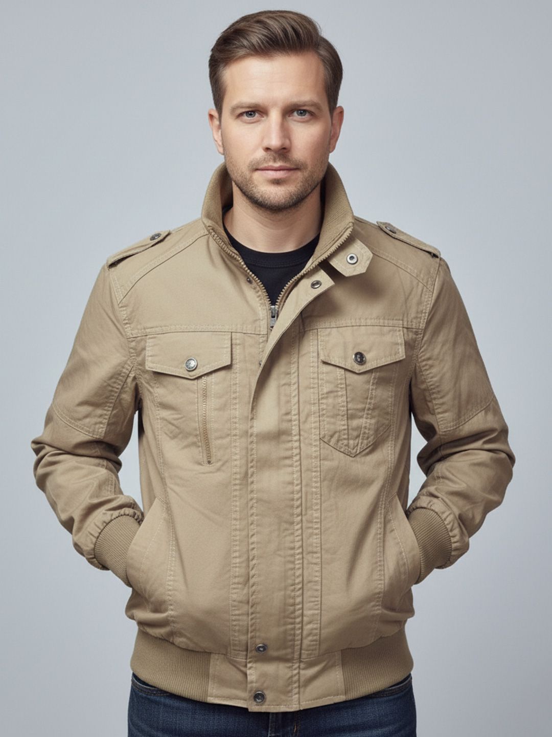 L'monte Men Outdoor Bomber Jacket
