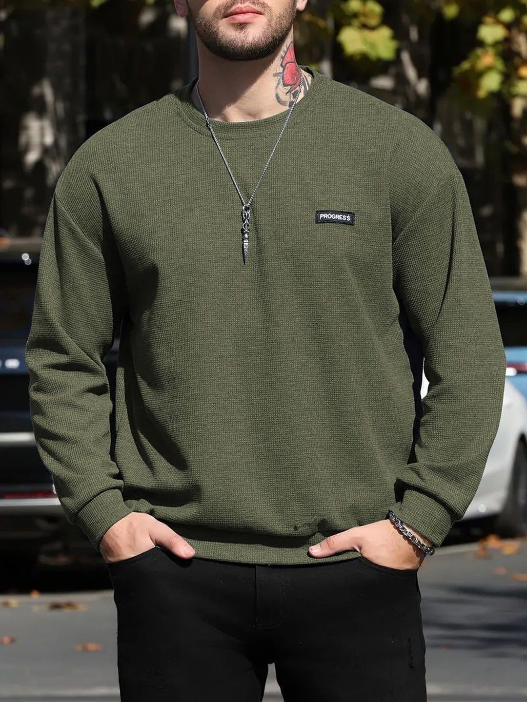 FABRIPPLE Men Sweatshirt