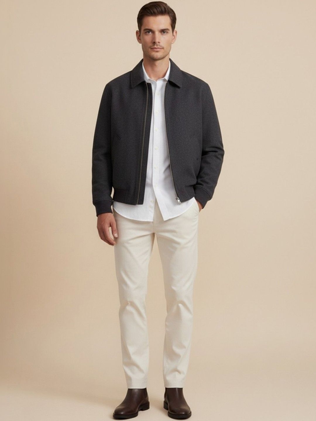 Mast & Harbour Men Bomber Jacket
