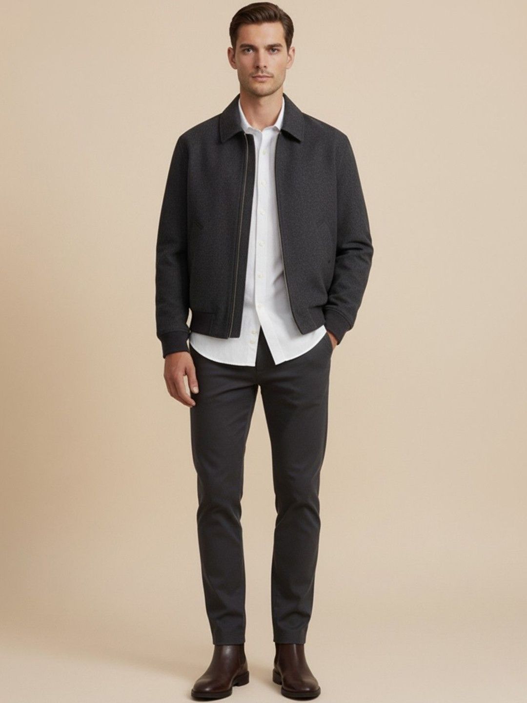 Mast & Harbour Men Bomber Jacket