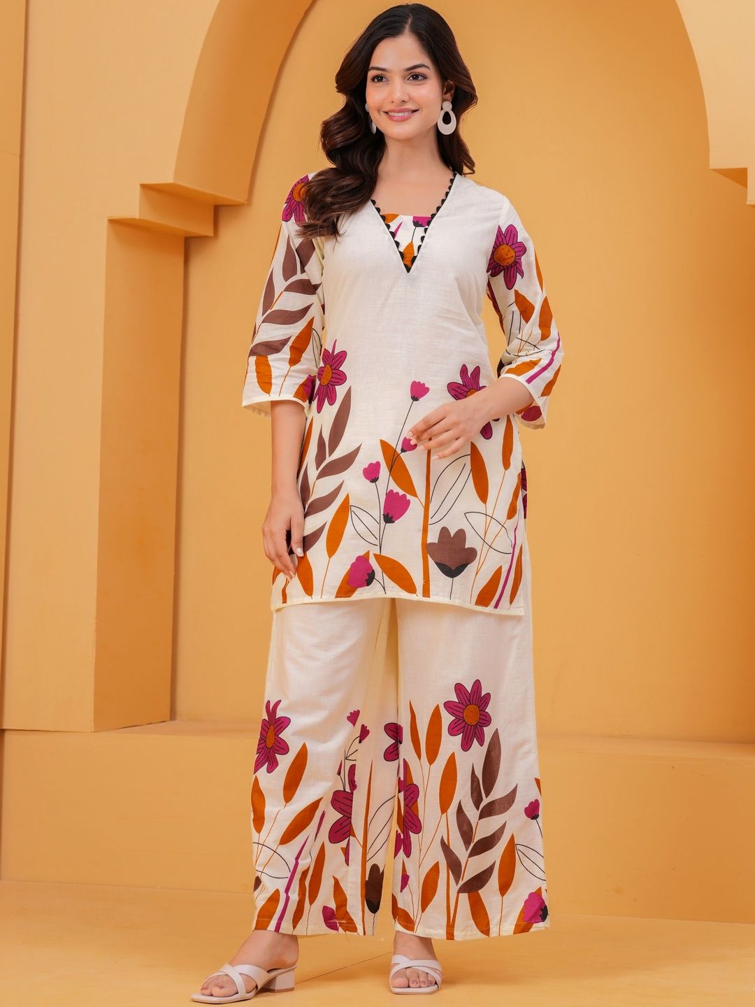 TFP Women Printed Tunic with Palazzos