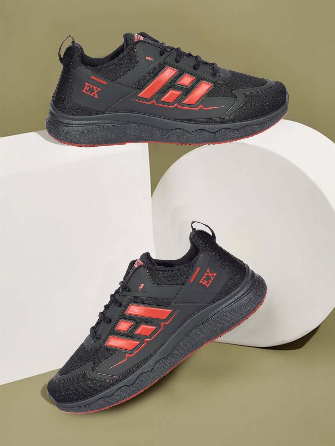 K Footlance Boys Perforations Sneakers