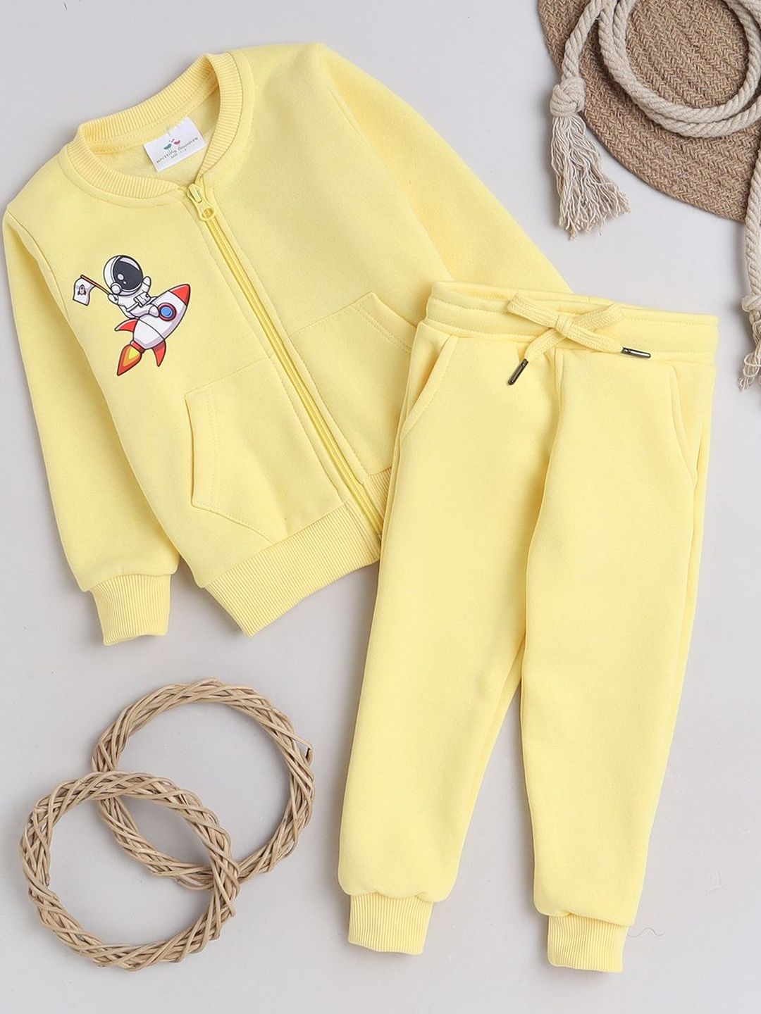 Knitting Doodles Unisex Kids Printed