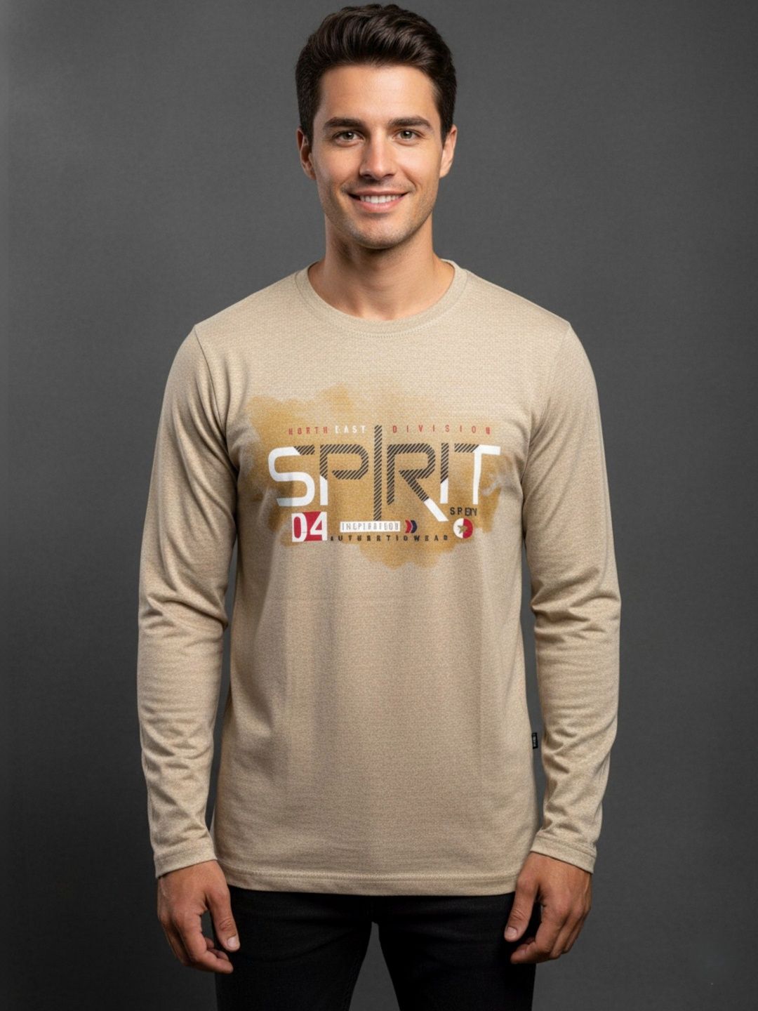 SANDPIPER Men Typography Printed T-shirt