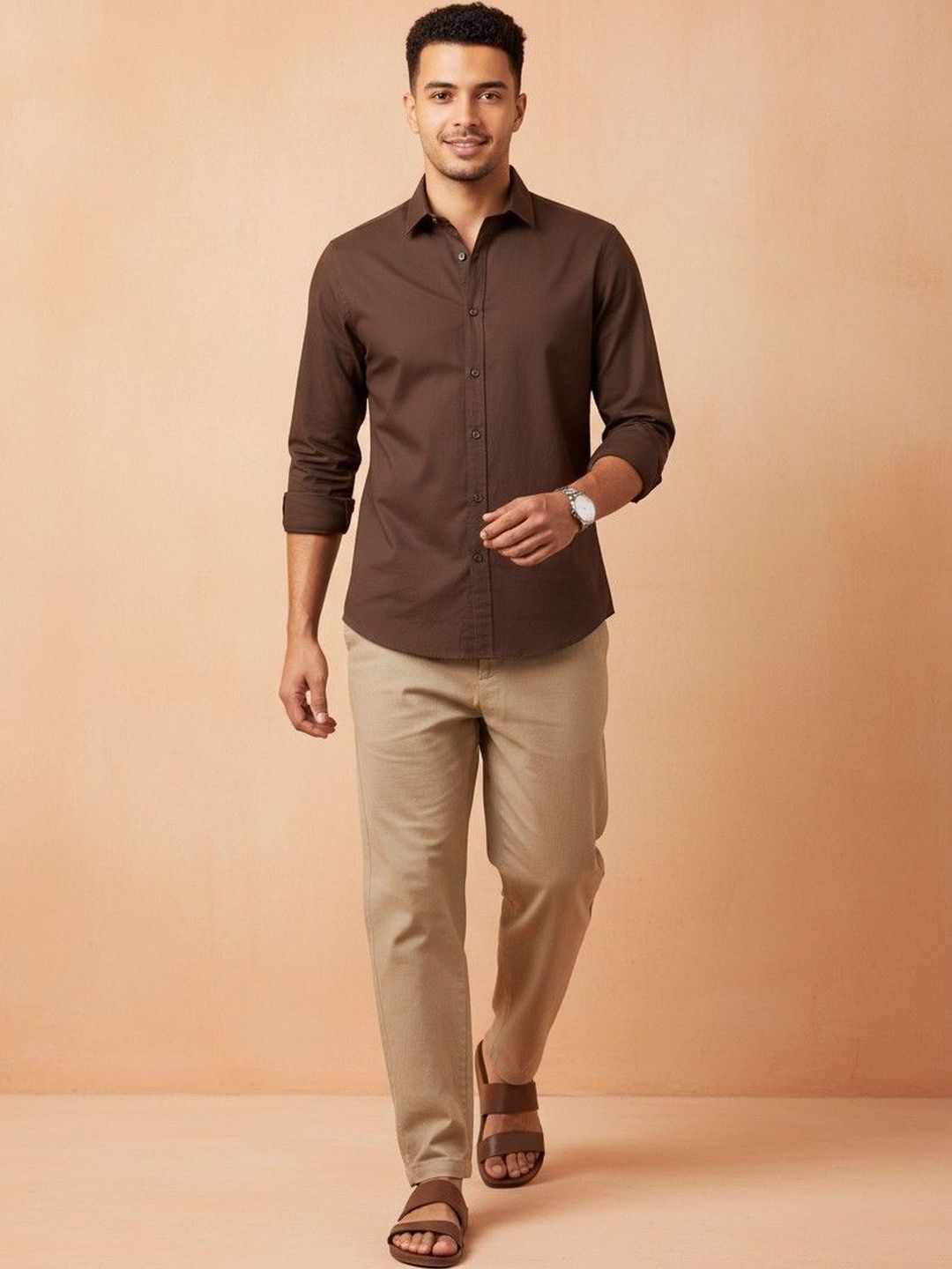 TRULOOM Men Standard Casual Shirt