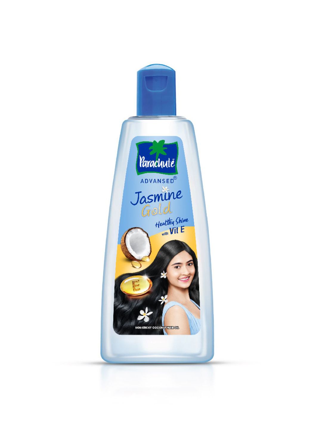 Parachute Parachute Advansed Jasmine Gold Non-Sticky Coconut Hair Oil with Vitamin E - 600 ml