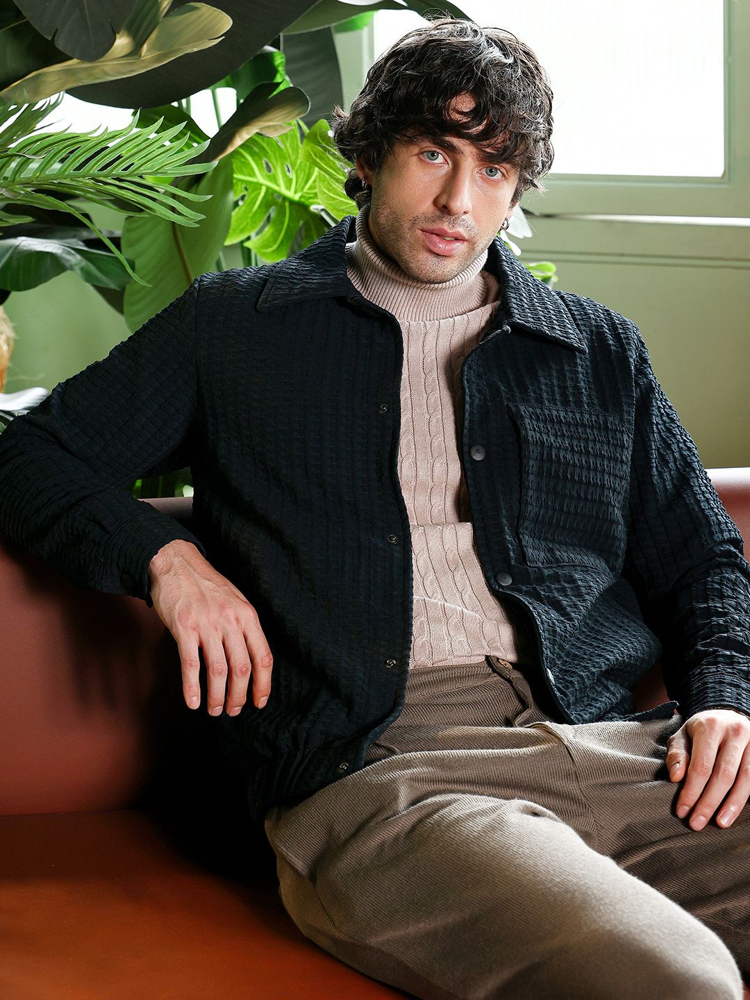 CAHOOT Men Bomber Jacket
