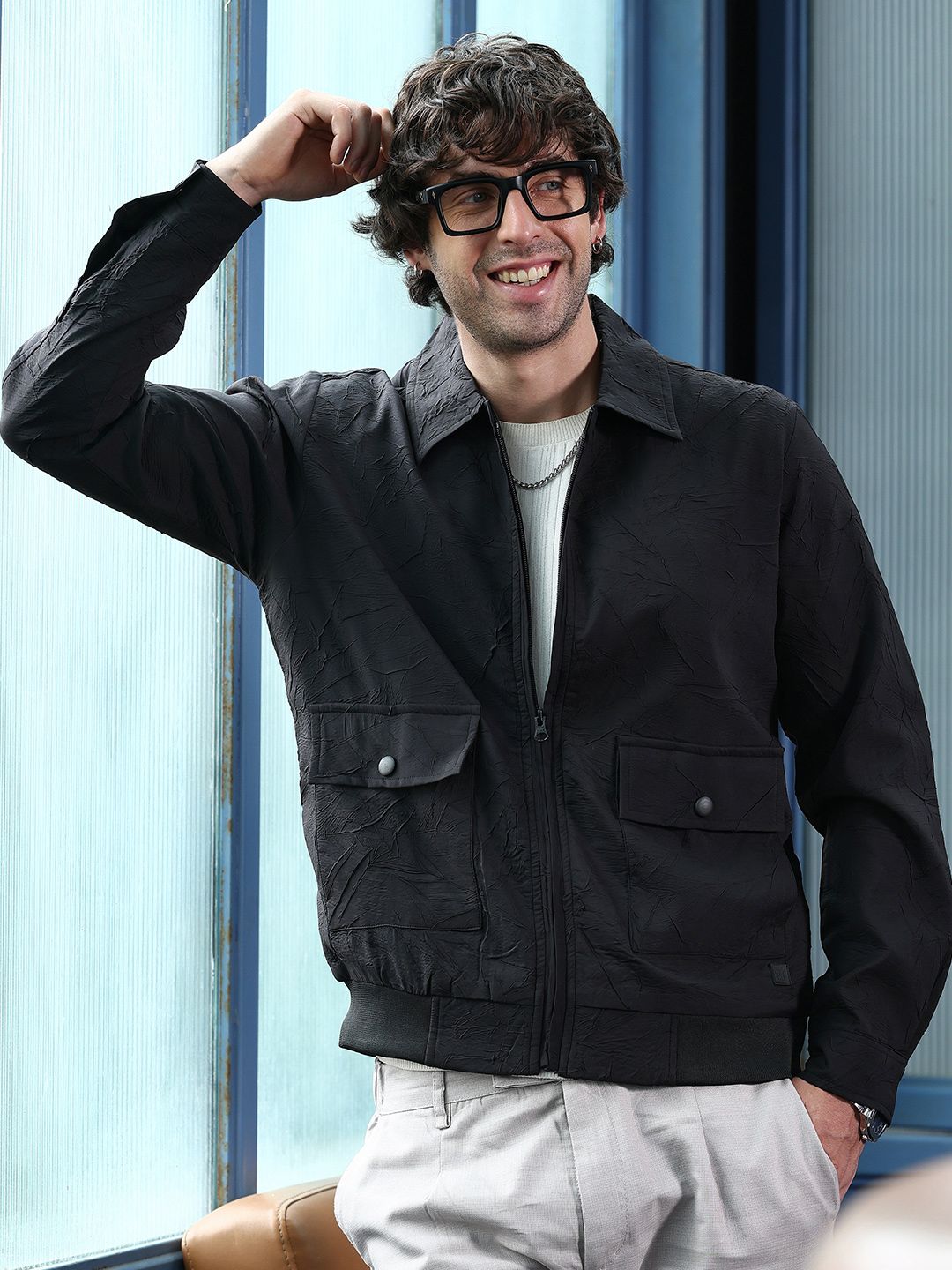 CAHOOT Men Lightweight Bomber Jacket