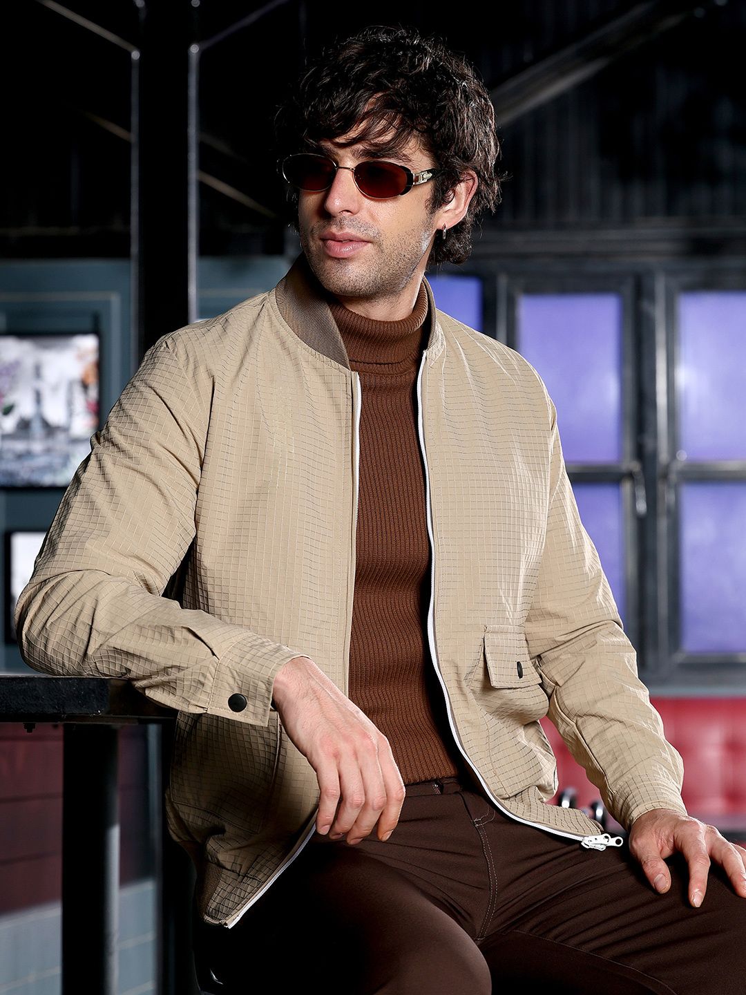CAHOOT Men Lightweight Bomber Jacket