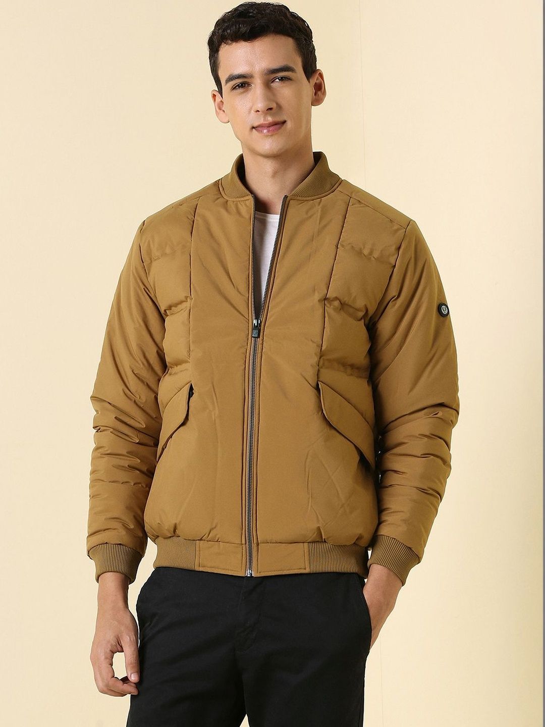 Allen Solly Men Bomber Jacket