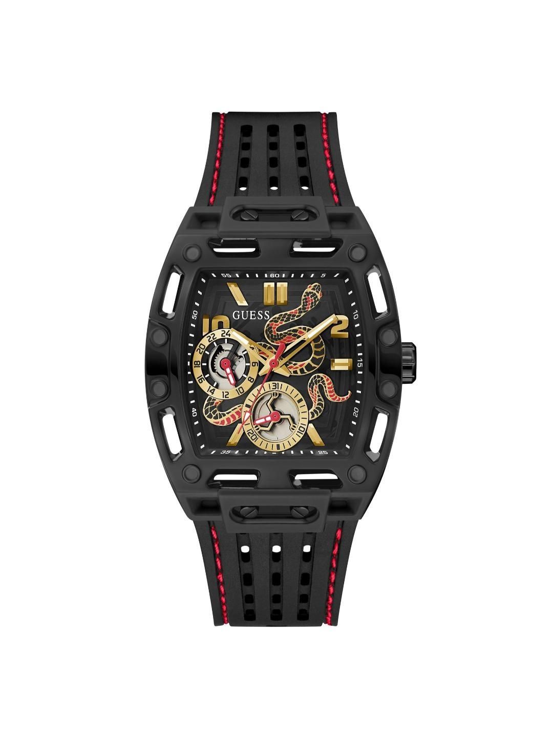 GUESS GUESS Men Brass Dial & Bracelet Style Straps Analogue Watch GW0857G1