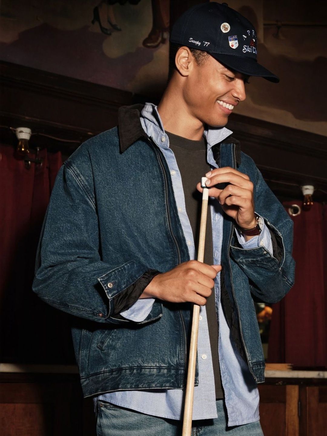 AMERICAN EAGLE OUTFITTERS Men Denim Jacket