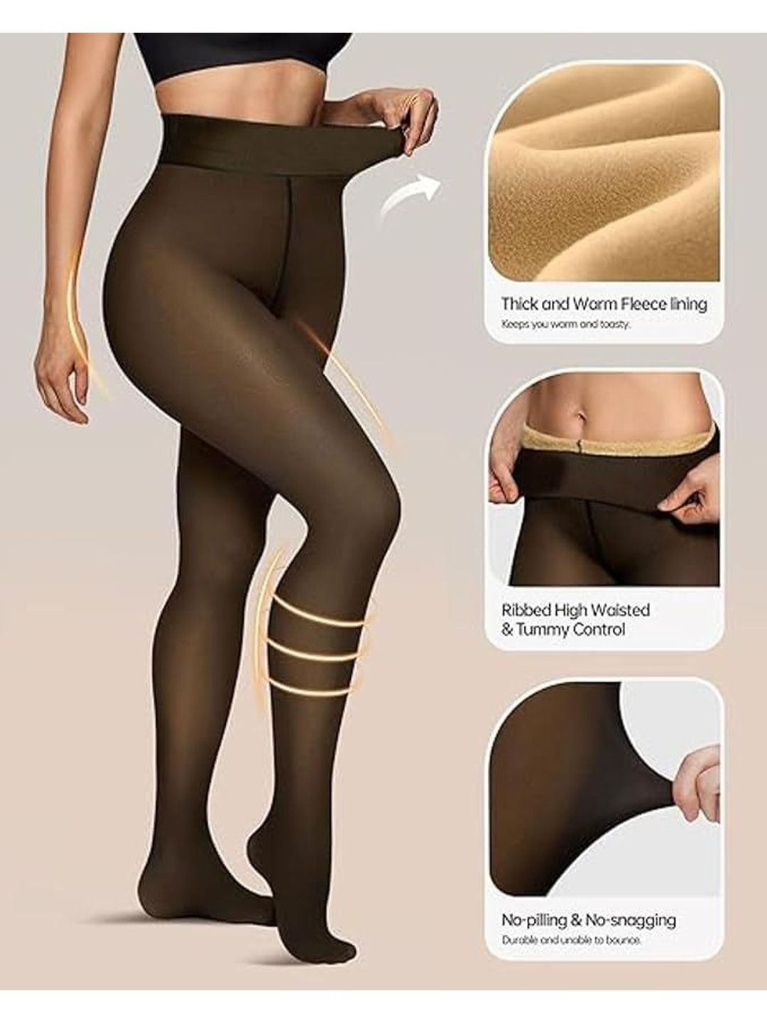 CLUES HUBB Winter Dual-Tone Stockings