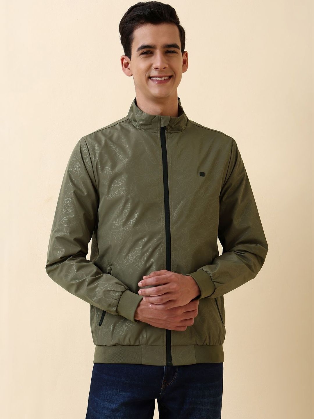 Allen Solly Men Bomber Jacket
